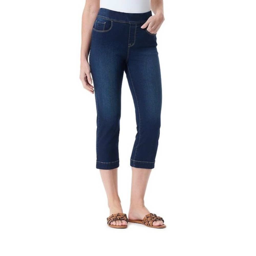 Gloria Vanderbilt Dark Blue Ankle Jeans